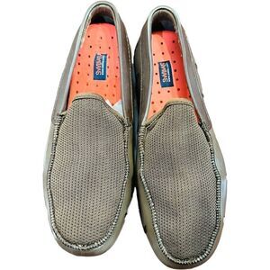 SWIMS Riva Brown Men’s Rubber Pool Beach Water Loafer Size 9 EUC